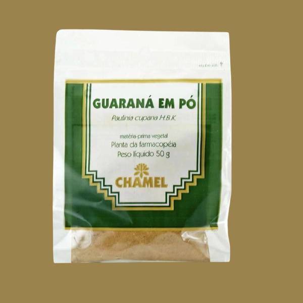 Imagem de Kit 03 Pacote De Guaraná Em Pó 50g - Chamel