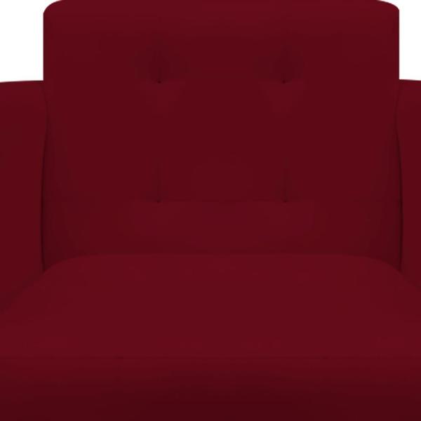 Imagem de kit 03 Poltronas Decorativa Isa Pés Palito Suede Marsala - D'Classe Decor