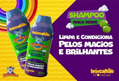 Imagem de Kit 03 Shampoo Pet Cachorro Gato Xaropinho Brincalhão 700ml