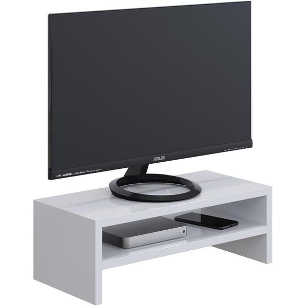 Imagem de Kit 03 Suportes Para Monitor Stand Home Office Lap 63 cm L03 Branco - Lyam