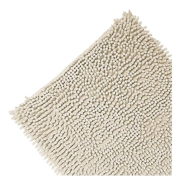 Imagem de Kit 03 Tapetes De Banheiro Microfibra Bolinha 58X38Cm Nude