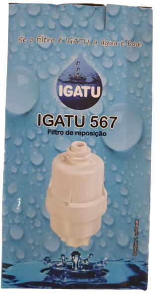 Imagem de KIT 03 UN Filtro Igatu 567 granulado bebedouro de pressão