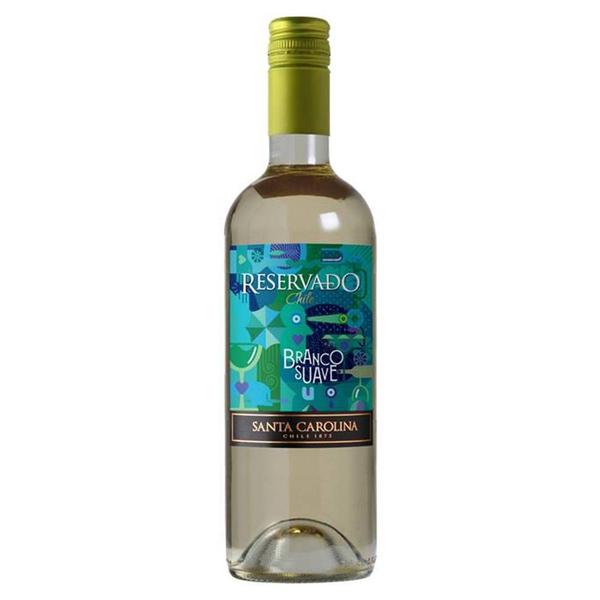 Imagem de Kit 03 Un. Vinho Santa Carolina Reservado Branco Suave 750ml