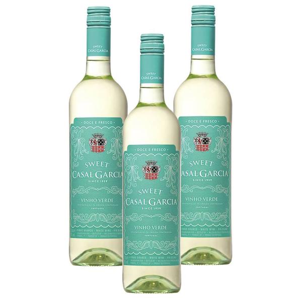 Imagem de Kit 03 Unidades Vinho Casal Garcia Branco Suave 750ml