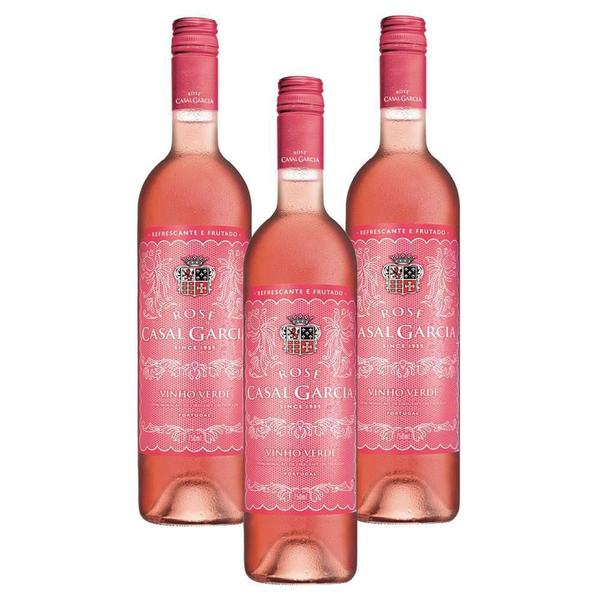 Imagem de Kit 03 Unidades Vinho Casal Garcia Rosé 750Ml