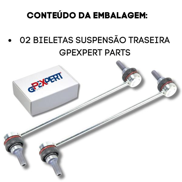 Imagem de Kit 04 bieleta bucha barra estabilizadora traseira duster 2012 a 2025 oroch captur 2015 a 2025