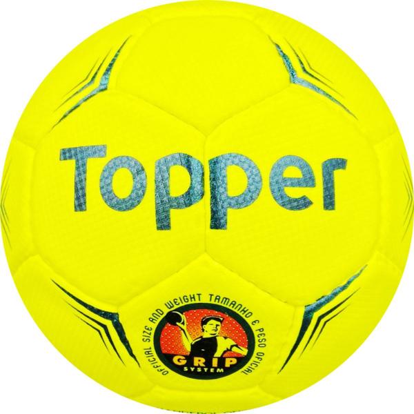 Imagem de Kit 04 Bolas Handebol Topper Hand T3 Pro Costurada Amarelo