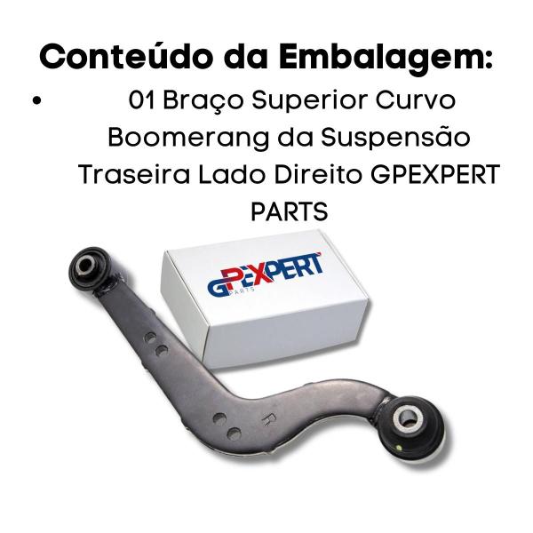 Imagem de Kit 04 Braço Curvo Reto Traseiro RAV4 2013 2014 2015 2016 2017 2018 E 2019