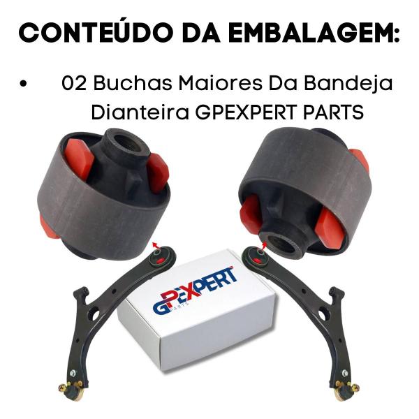 Imagem de Kit 04 Buchas Bandeja Dianteira Arrizo 5 2019 2020 2021 2022 2023 E 2024 axios