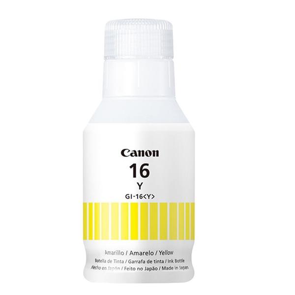 Kit 04 Frascos de Tintas Canon GI-16 para GX6010 e GX7010 - Can0n Imagem de Kit 04 Frascos de Tintas Canon GI-16 para GX6010 e GX7010
