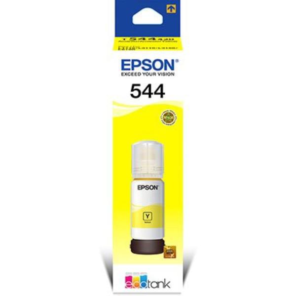 Imagem de Kit 04 Garrafa de Tintas T544 Amarelo para impressora L3110