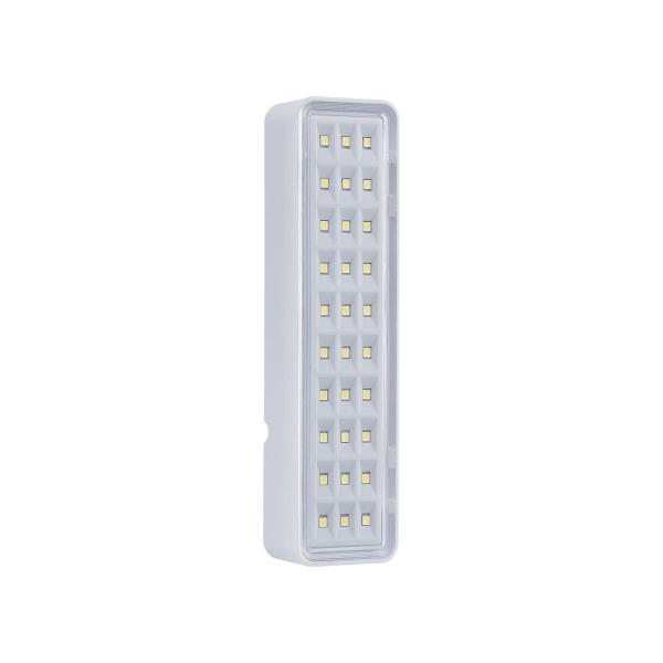 Imagem de Kit 04 Luminária Luz Emergência Lea 30 Leds Intelbras Bivolt