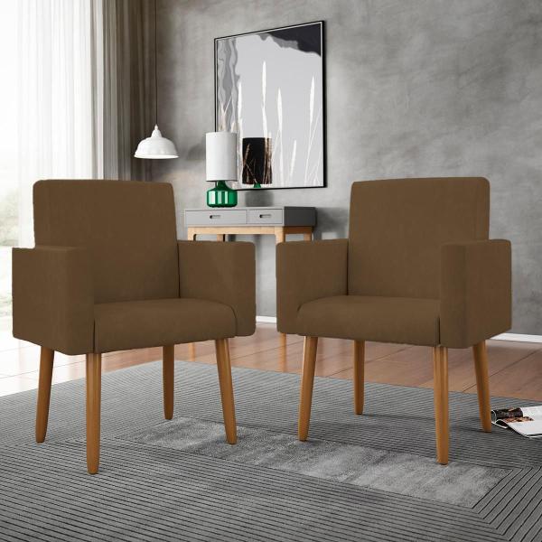 Imagem de Kit 04 Poltronas Decorativa Recepção Oferta - Balaqui Decor