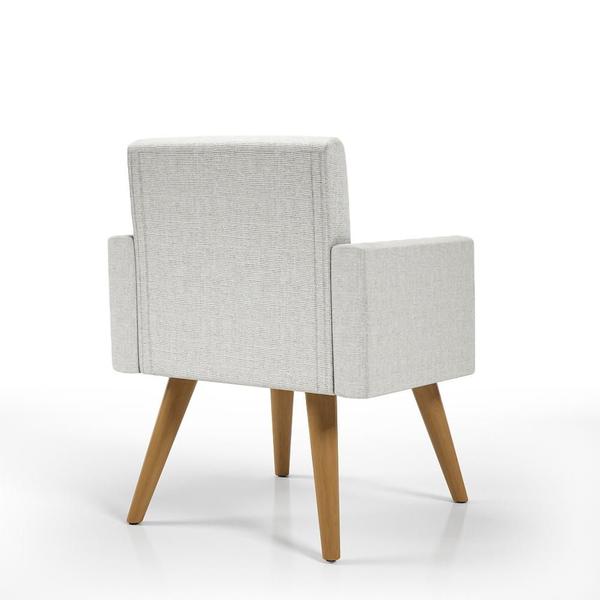 Imagem de Kit 04 Poltronas Decorativa Recepção Oferta Balaqui Linho