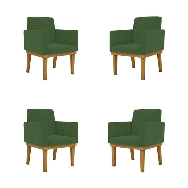 Imagem de Kit 04 Poltronas Decorativa Reforçada Oferta - Balaqui Decor