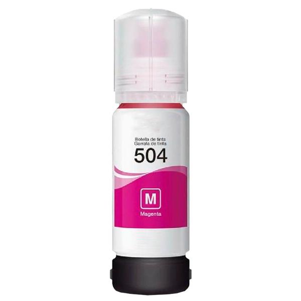 Imagem de Kit 04 Recarga de Tinta T504 504 para L6161 Magenta