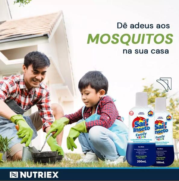 Imagem de Kit 04 Repelente Sai Inseto Family Loção 200ml - Nutriex