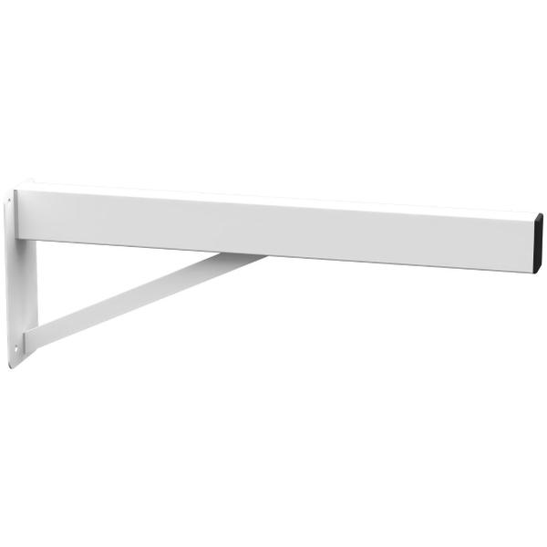Kit 04 Suportes para Pia Cozinha Granito Parafusar Grapa Bancada Mármore 50 cm Robusto - Branco - MULTIFORMA Imagem de Kit 04 Suportes para Pia Cozinha Granito Parafusar Grapa Bancada Mármore 50 cm Robusto - Branco