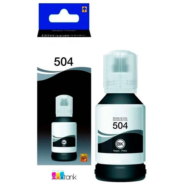 Imagem de Kit 04 tintas T504 504 para L4150 Preto