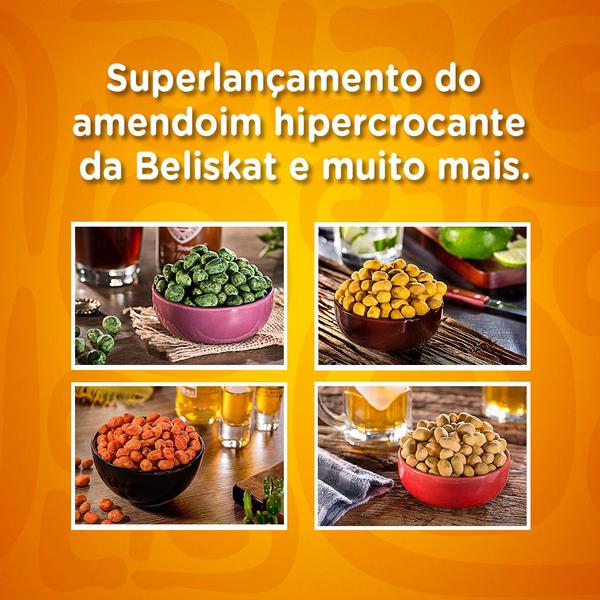 Kit 04x Amendoim Crocante Beliskat Copa Edição Limitada 240g Imagem de Kit 04x Amendoim Crocante Beliskat Copa Edição Limitada 240g