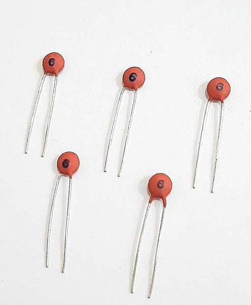 Imagem de Kit 05 Capacitor Cerâmico 6pf / 50V