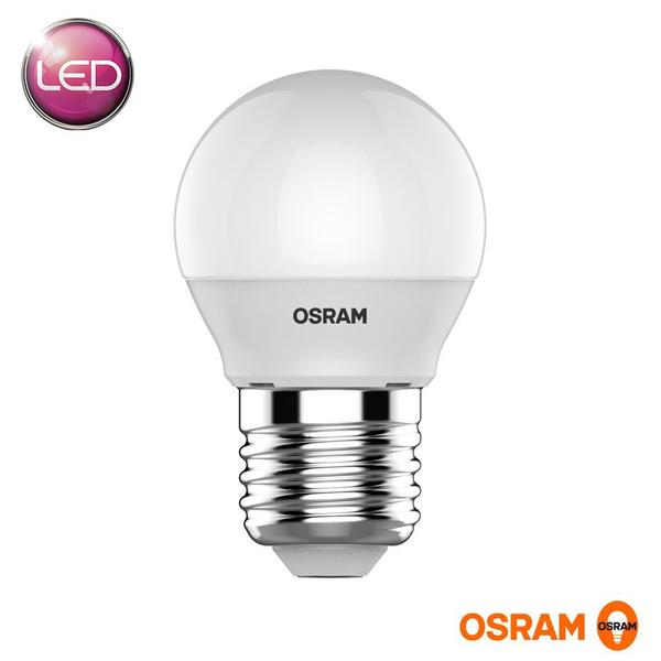 Imagem de Kit 05 lampada bolinha led 3w biv 3000k e27 osram