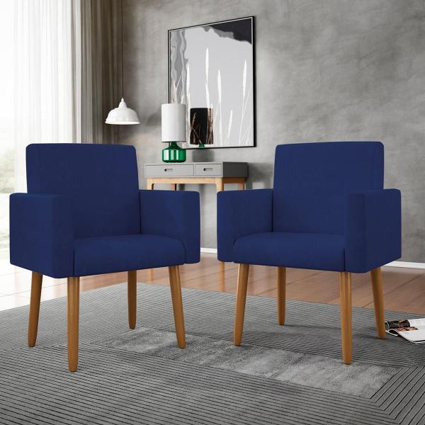 Imagem de Kit 05 Poltronas Decorativa Recepção Oferta - Balaqui Decor