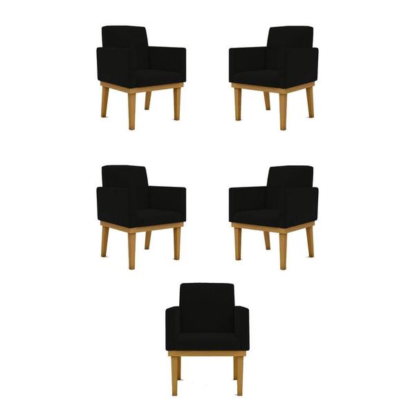 Imagem de Kit 05 Poltronas Decorativa Reforçada Oferta - Balaqui Decor