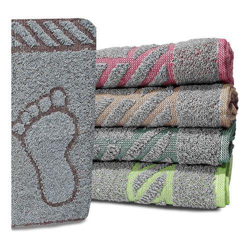 Kit 05 Tapete Piso Banheiro Felpudo Atoalhado Grosso Pezinho 600gr/m² - Madimo Kit 05 Tapete Piso Banheiro Felpudo Atoalhado Grosso Pezinho 600gr/m² - Madimo
