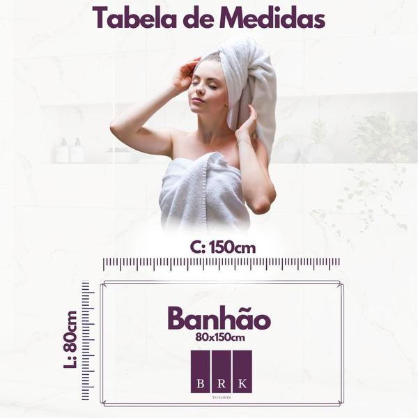 Imagem de Kit 05 Toalha de Banho Soft Gigante 100%Algodão Pousada/Hotel