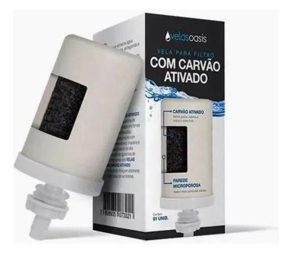 Imagem de Kit 05 Un Vela Original Oasis Carvão Ativado Dupla Ação