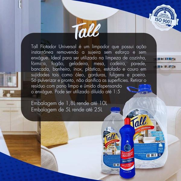 Imagem de Kit 05 Und Flotador Limpador Multiuso Perol Tall 500 Ml