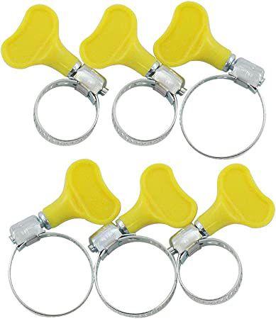 Kit 06 Abraçadeiras De Aço Com Borboleta Ajustável Apertar - Western Imagem de Kit 06 Abraçadeiras De Aço Com Borboleta Ajustável Apertar
