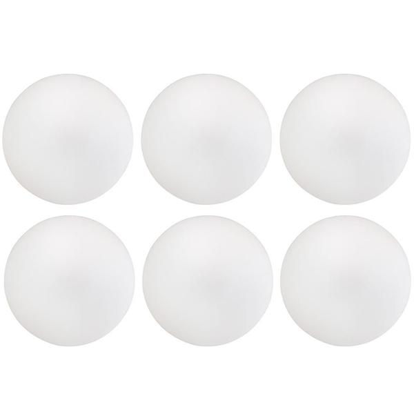 Imagem de Kit 06 Assentos Redondo Banqueta Cadeira Estofados Poltronas H02 Corano Branco 25 cm - Lyam Decor