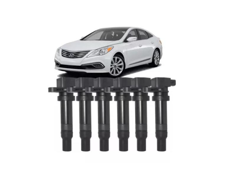 Imagem de Kit 06 Bobina Ignição Hyundai Azera 3.0 V6 2011 A 2015