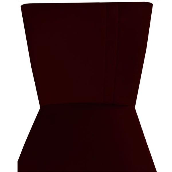 Imagem de Kit 06 Cadeiras Ellen Base de Ferro suede Marsala - D'Classe Decor