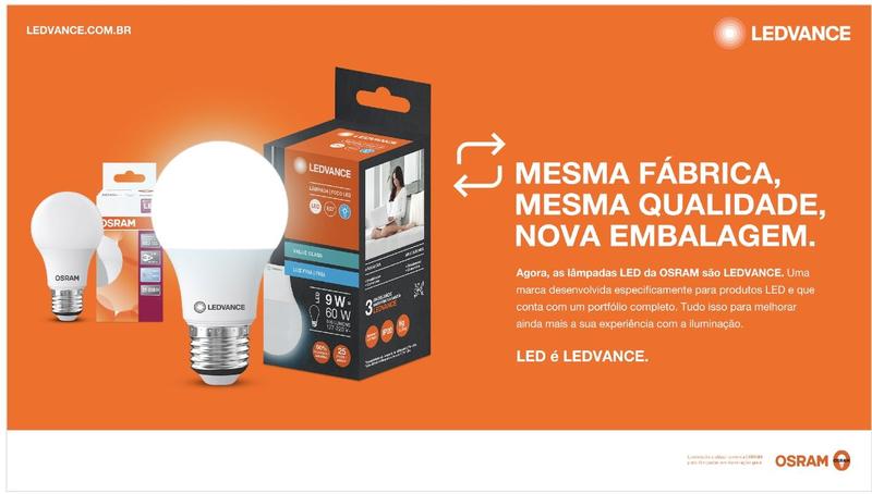 Imagem de Kit 06 lampadas led ar70 12 4w 2700k 300lm biv gu10 - osram