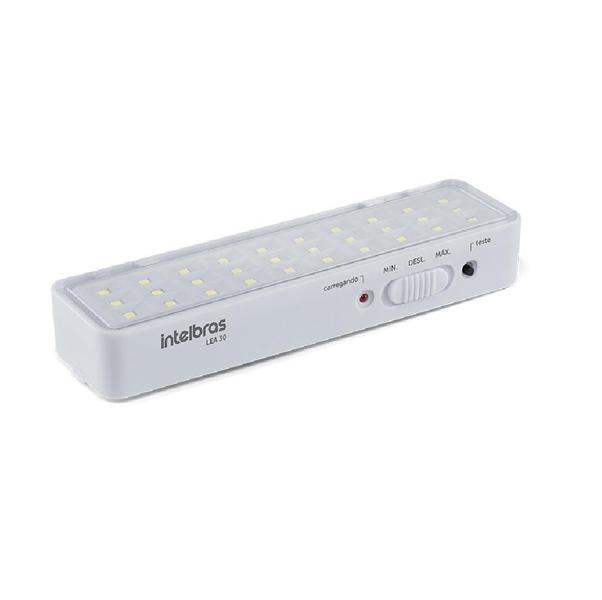 Imagem de Kit 06 Luminária Luz Emergência Lea 30 Leds Intelbras Bivolt