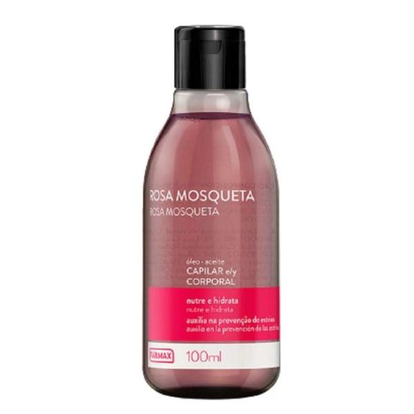 Kit 06 Óleo de Rosa Mosqueta Farmax 100ml Capilar e Corporal Imagem de Kit 06 Óleo de Rosa Mosqueta Farmax 100ml Capilar e Corporal