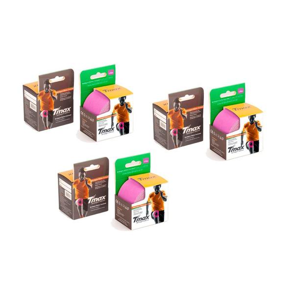 KIT 06 Rolos de Bandagem Elástica Adesiva Tmax 5cm x 5m Imagem de KIT 06 Rolos de Bandagem Elástica Adesiva Tmax 5cm x 5m