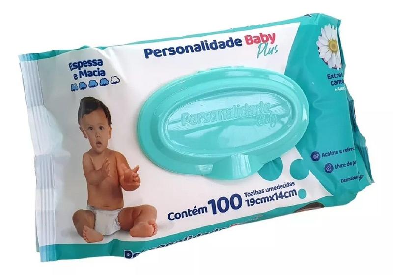 Imagem de Kit 06 Toalha Umed. Personalidade Baby Plus 100Un - Eurofral