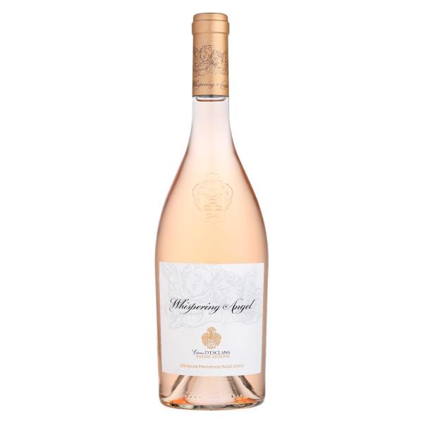 Kit 06 Un. Vinho Francês Rosé Seco Whispering Angel 750ml Imagem de Kit 06 Un. Vinho Francês Rosé Seco Whispering Angel 750ml