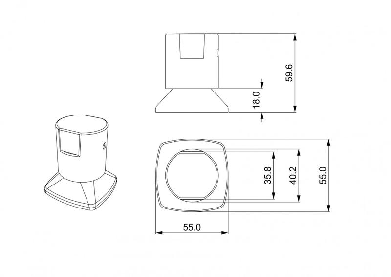 Imagem de Kit 06 und Acabamento De Registro Preto Encaixe Padrão Deca Docol 1.2 e 3.4