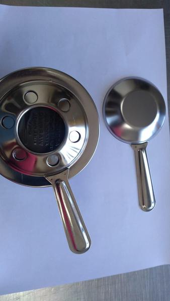 Kit 06 Und Queimador inox fundo para rechaud Ravinox 000030 Imagem de Kit 06 Und Queimador inox fundo para rechaud Ravinox 000030