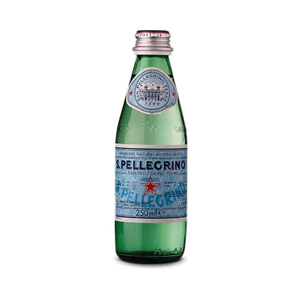 Imagem de Kit 06 Unidades Água Mineral S. Pellegrino Gaseificada 250Ml