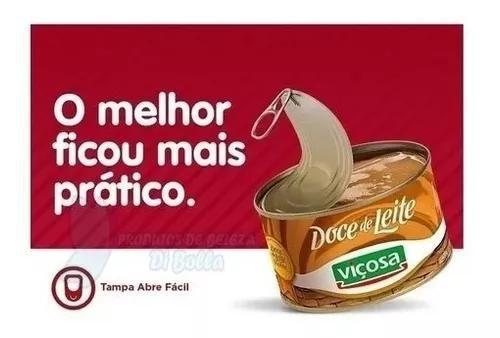 Imagem de Kit 06 Unidades Doce De Leite Cremoso Viçosa O Melhor Do Brasil Lata 400g