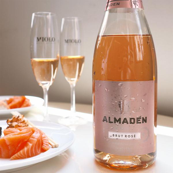 Imagem de Kit 06 Unidades Espumante Miolo Almadén Brut Rosé 750ml