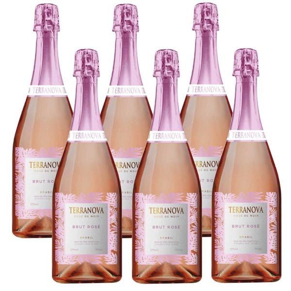 Imagem de Kit 06 Unidades Espumante Miolo Terranova Brut Rosé 750ml