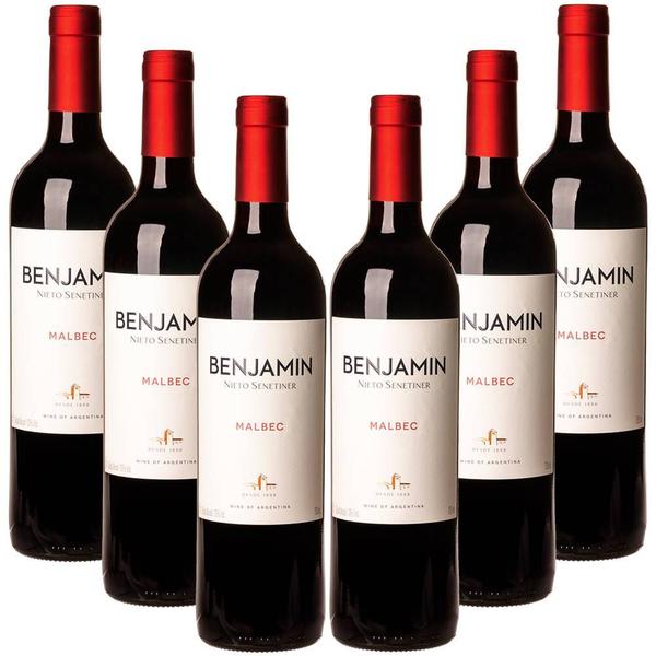 Imagem de Kit 06 Unidades Vinho Benjamin Nieto Malbec 750ml