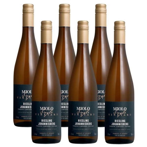Kit 06 Unidades Vinho Miolo Single Vineyard Riesling 750ml Imagem de Kit 06 Unidades Vinho Miolo Single Vineyard Riesling 750ml